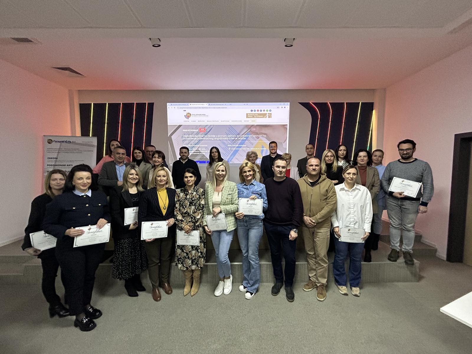 Dodjela sertifikata u Banjaluci